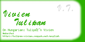 vivien tulipan business card